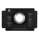 Fotodiox Pro Objectif Adaptateur de monture - Nikon Nikkor F Monture D/SLR vers Grand Format 4x5 View Appareils Photo avec a Graflok Rear Standard (avec Shift / Stitch Adaptateur) (NikF-4x5-Pro)