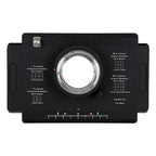 Fotodiox Pro Objectif Adaptateur de monture - Nikon Nikkor F Monture D/SLR vers Grand Format 4x5 View Appareils Photo avec a Graflok Rear Standard (avec Shift / Stitch Adaptateur) (NikF-4x5-Pro)