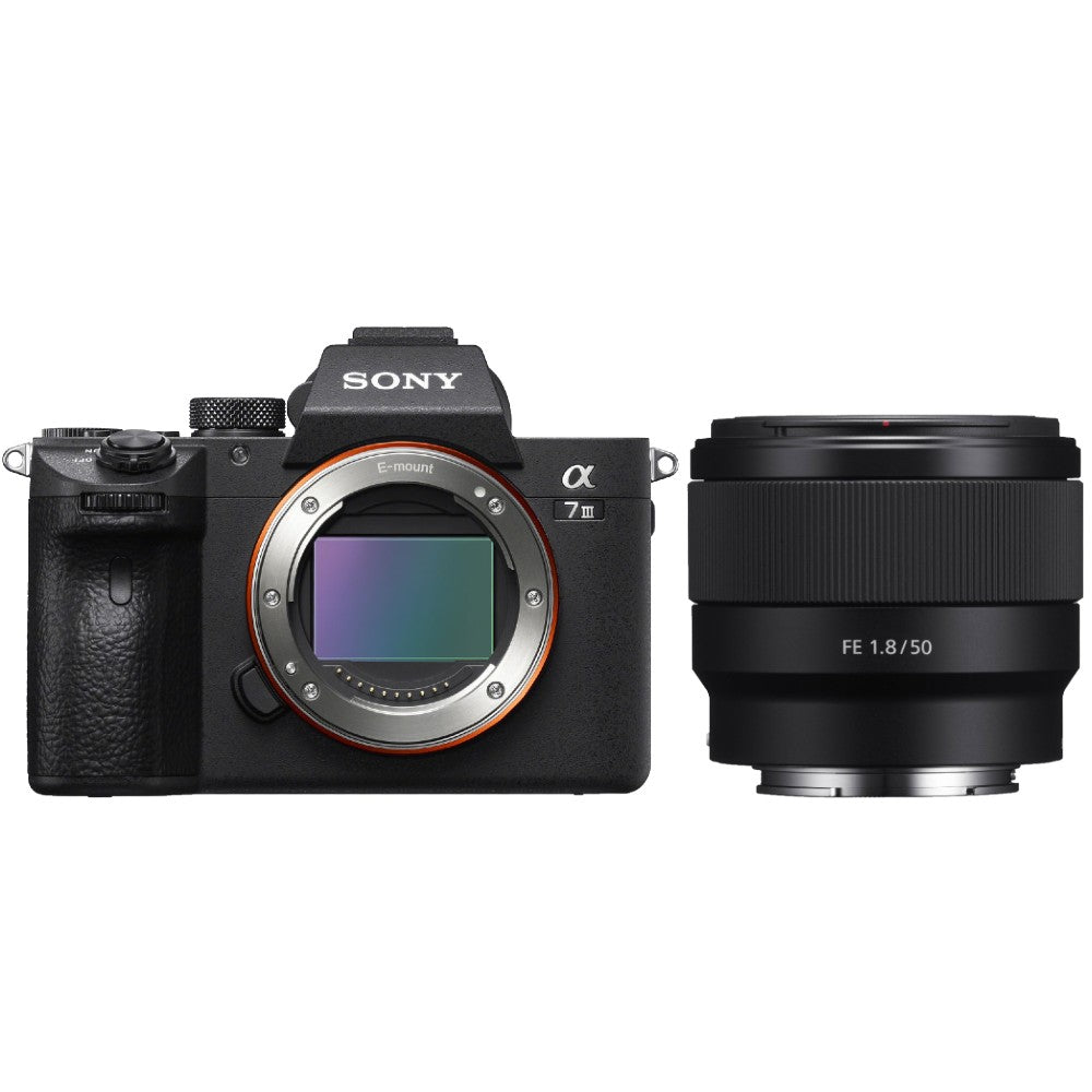 Sony A7 mark III Boîtier Nu + FE 50mm f/1.8 (ILCE7M3)