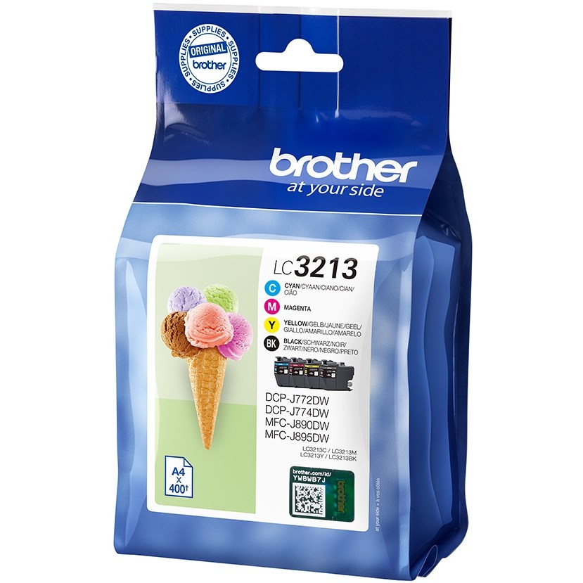 Brother lc3213 Encre multi bcmy