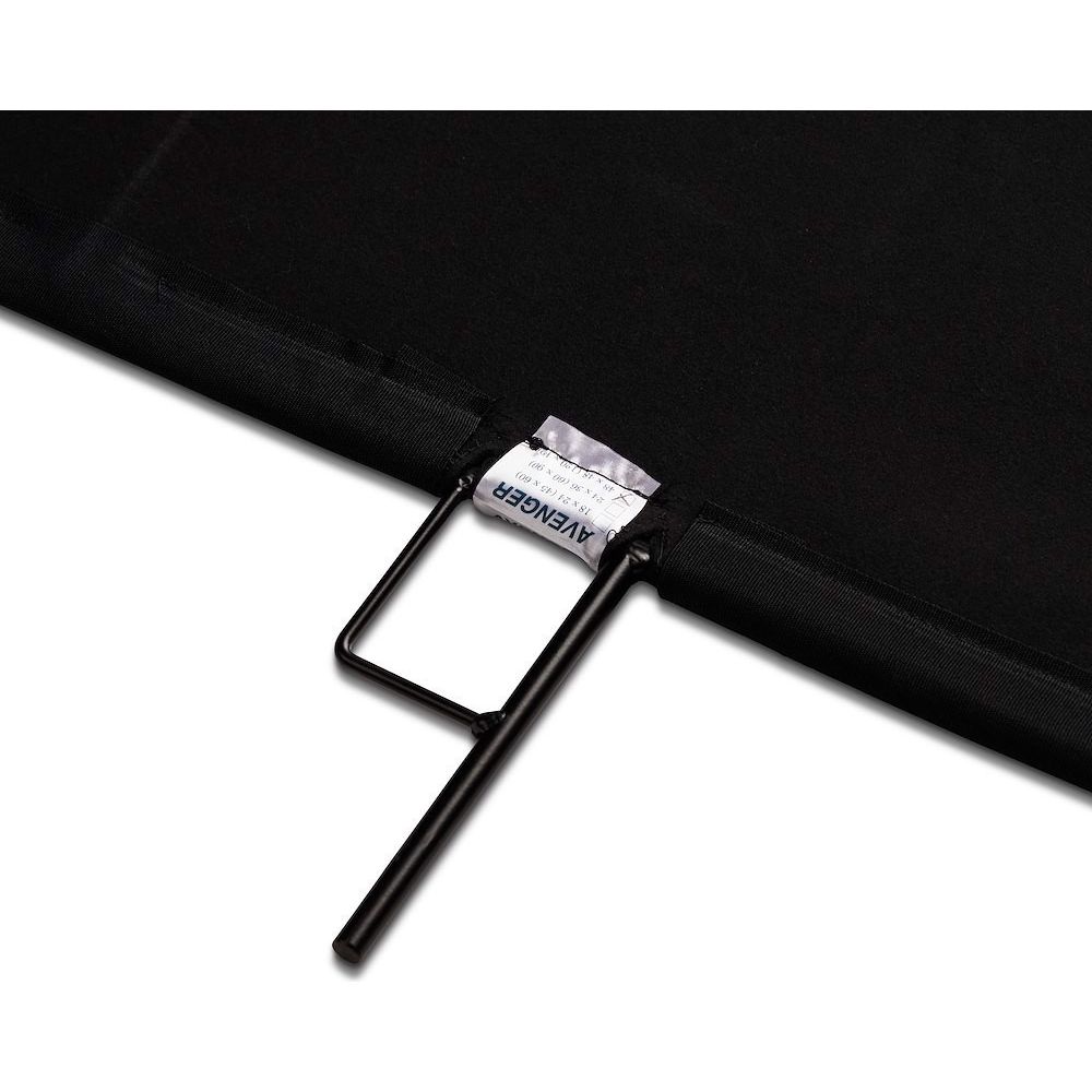 Manfrotto Avenger I700B 24 "x30" drapeau noir uni