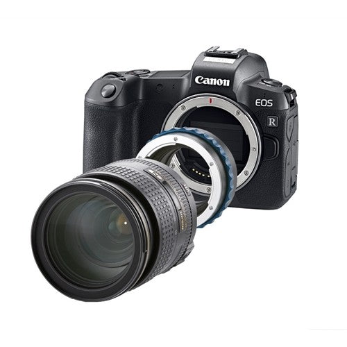 NOVOFLEX Adapter für Nikon-Objektiv auf Canon EOS-R-Kamera