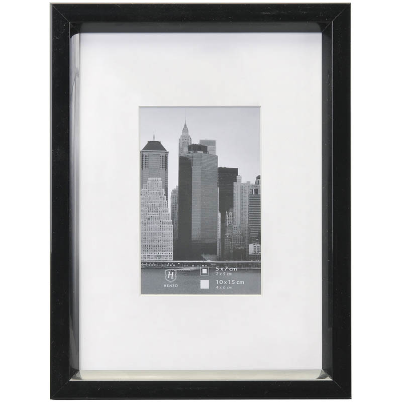Henzo metallica 10x15 frame black