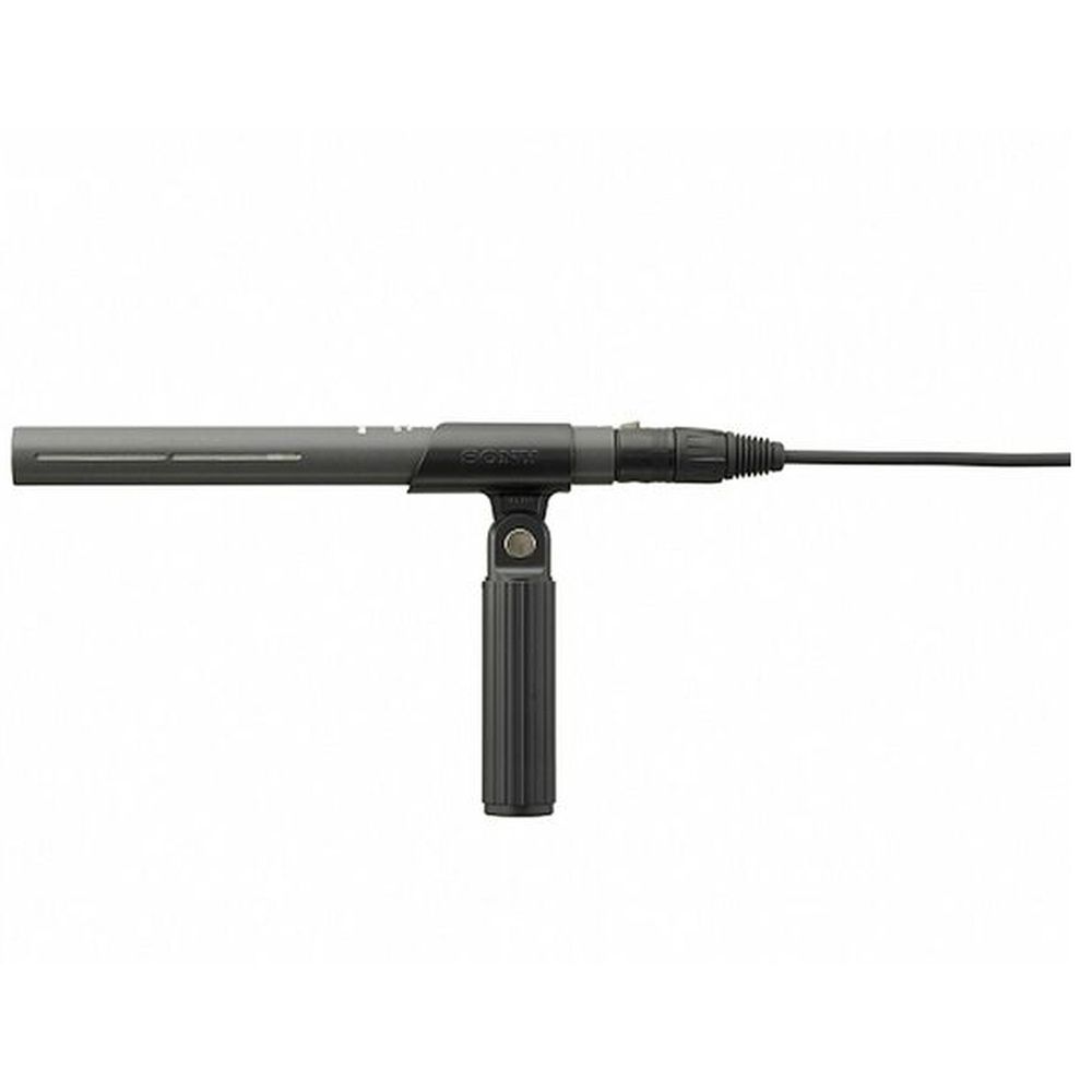 Sony Microphone Canon Court à Condensateur Électret, Super-cardioïde (ECM-673)