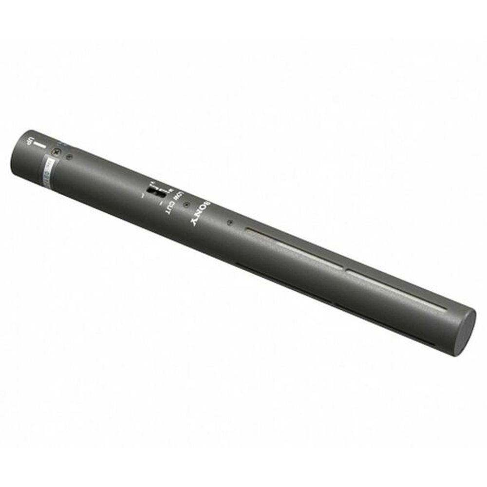 Sony Microphone Canon Court à Condensateur Électret, Super-cardioïde (ECM-673)