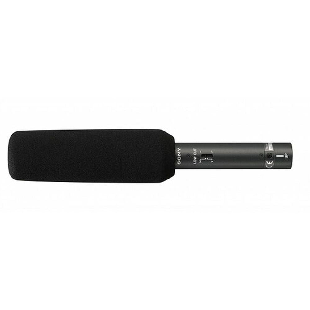 Sony Microphone Canon Court à Condensateur Électret, Super-cardioïde (ECM-673)