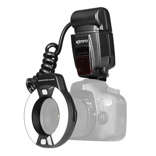 Kenro TTL Macro Ringblitz KFL201N für Nikon