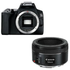 Canon EOS 250D schwarz + 50mm f/1.8 STM