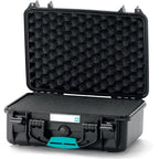HPRC 2400 Valise avec Mousse Noir / Bleu Bassano