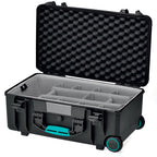HPRC 2550W wheeled avec Second Skin noir/bleu bassano