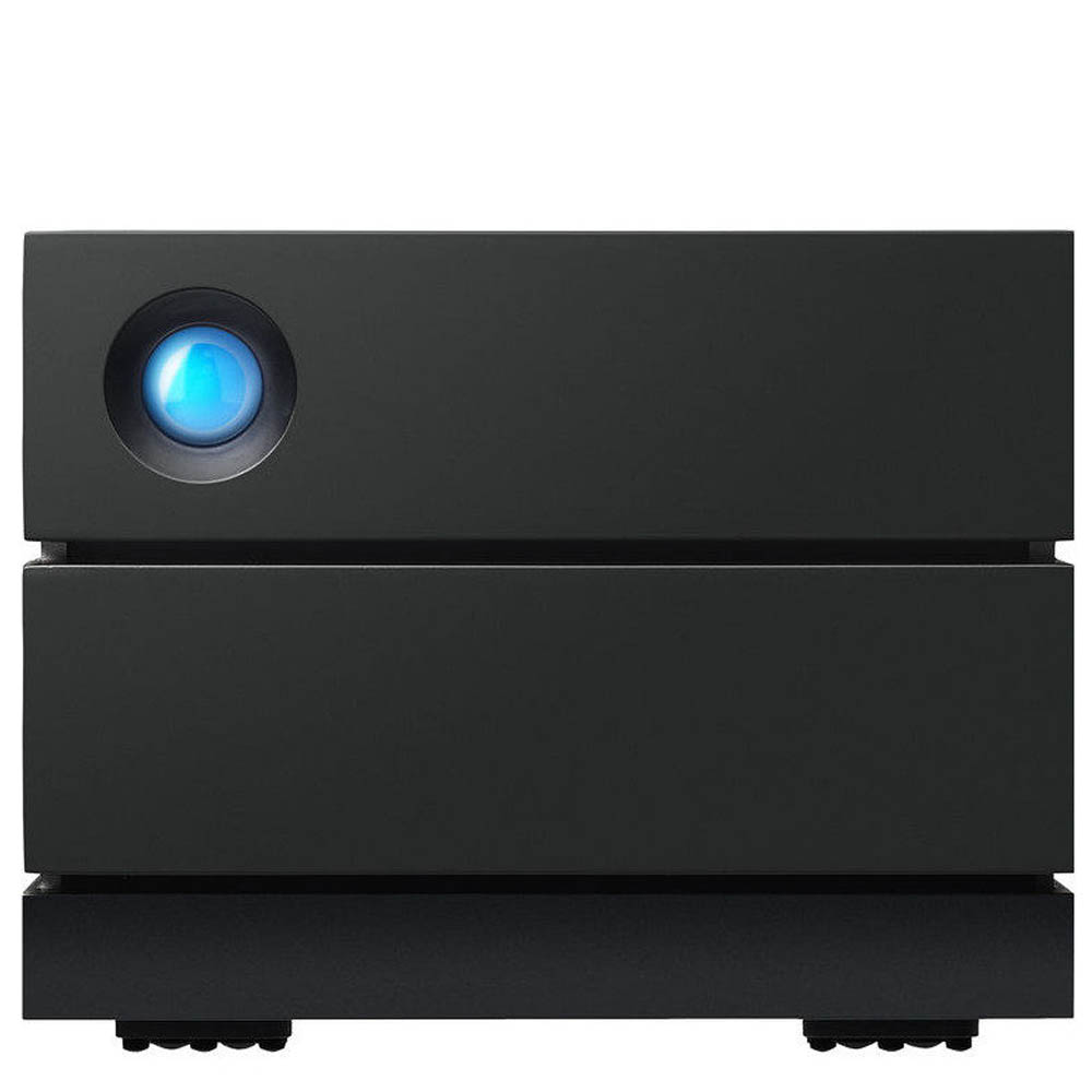 LACIE 2big RAID 8 TB USB-C 3,5-Zoll-Hot-Swap-fähige IronWolf Pro-Laufwerke mit 7,2 U/min + 5 Jahre Datenwiederherstellung