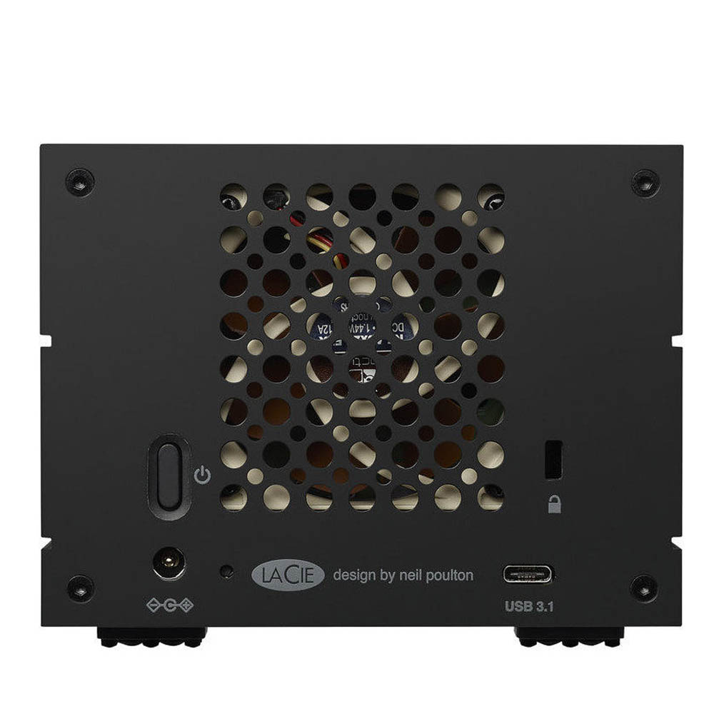 LACIE 2big RAID 8 TB USB-C 3,5-Zoll-Hot-Swap-fähige IronWolf Pro-Laufwerke mit 7,2 U/min + 5 Jahre Datenwiederherstellung