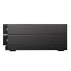 LACIE 2big RAID 8 TB USB-C 3,5-Zoll-Hot-Swap-fähige IronWolf Pro-Laufwerke mit 7,2 U/min + 5 Jahre Datenwiederherstellung