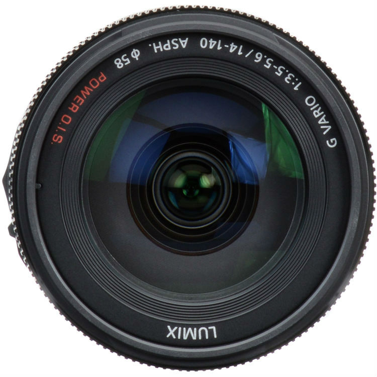 Panasonic Lumix G Vario 14 - 140mm f/3.5-5.6 HD Power O.I.S. WR Noir