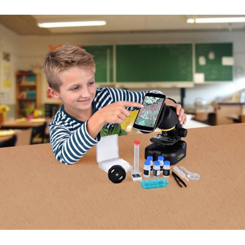 National Geographic Microscope 40-640x avec adaptateur Smartphone