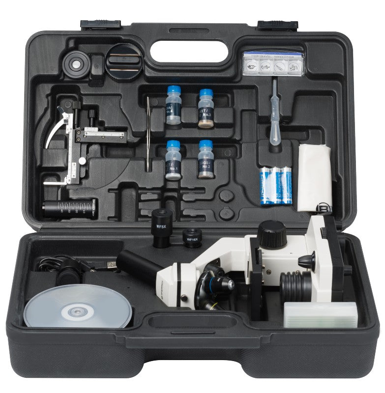 Bresser Biolux NV 20x-1280x Microscope with HD USB Camera