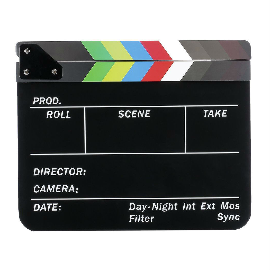 Caruba Professional Director Black/colour Clapper (Chalk)