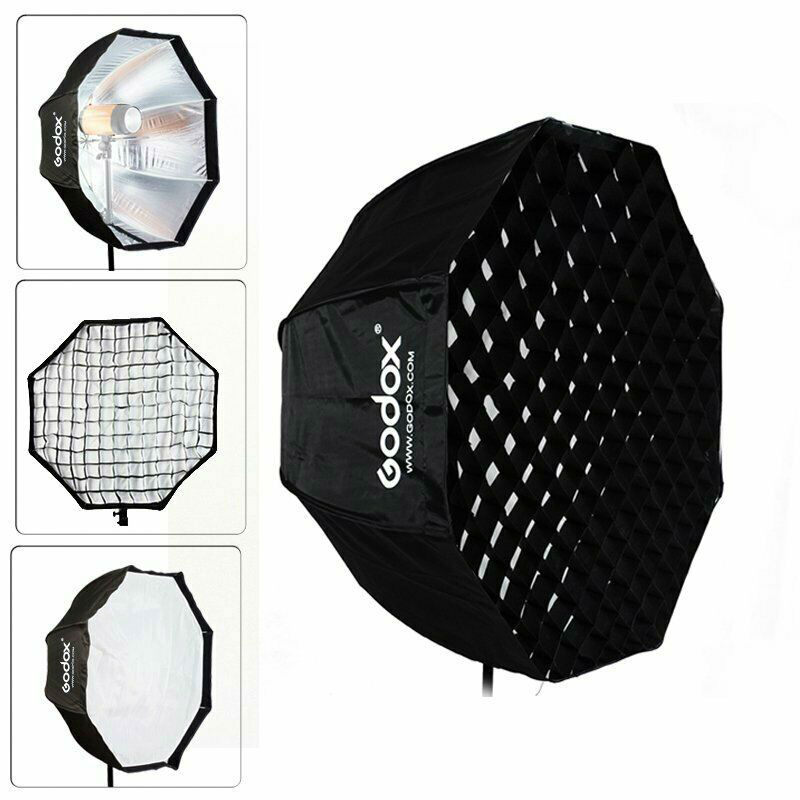 Godox Boîte à lumière avec connexion parapluie 95 cm + grille