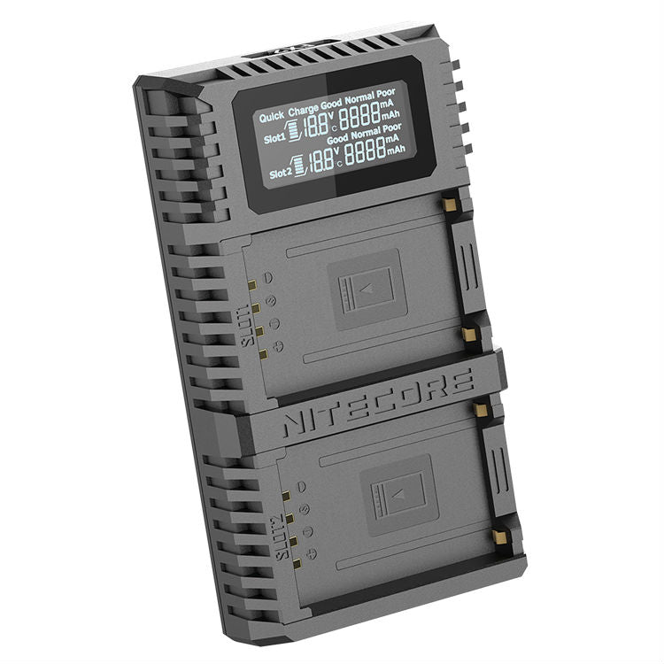 Nitecore FX2 Pro Double chargeur pour Fujifilm NP T125