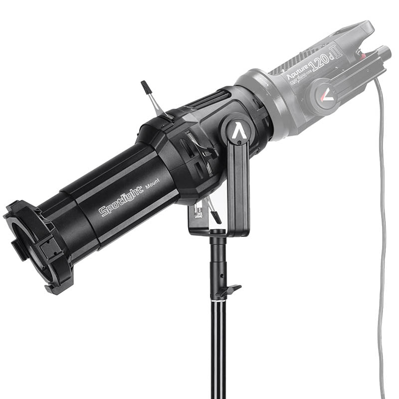 Aputure Spotlight Mount Set mit 19-Grad-Objektiv