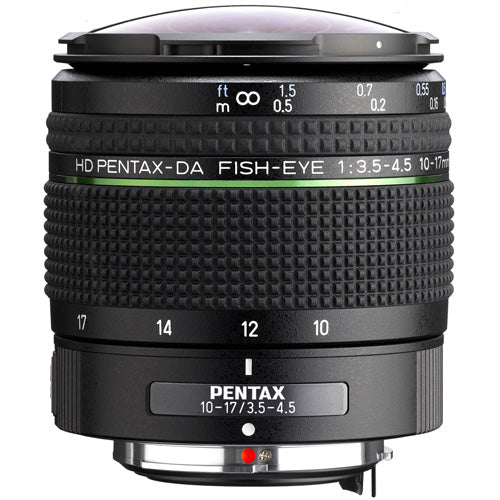 Pentax 10 - 17mm HD DA f / 3.5 - 4.5 ED fisheye