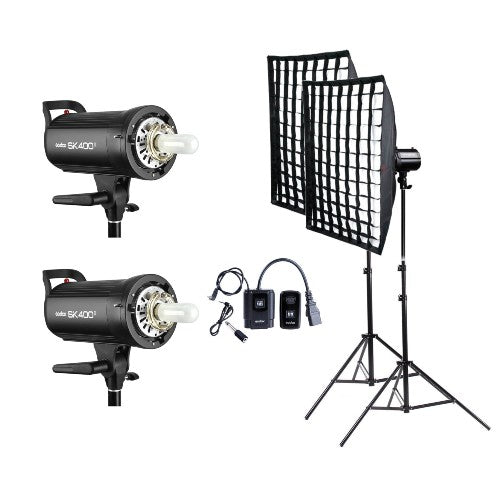 Godox SK400 ll complete studio blitz kit