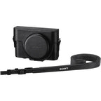 Sony RX100 étui en cuir avec ouverture pour jack micro (LCJRXKB.SYH)