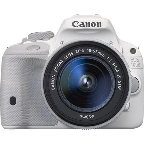 Canon EOS 100D + 18-55mm iS STM Wit 
