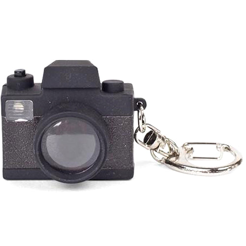 Kikkerland camera ledLED keychain