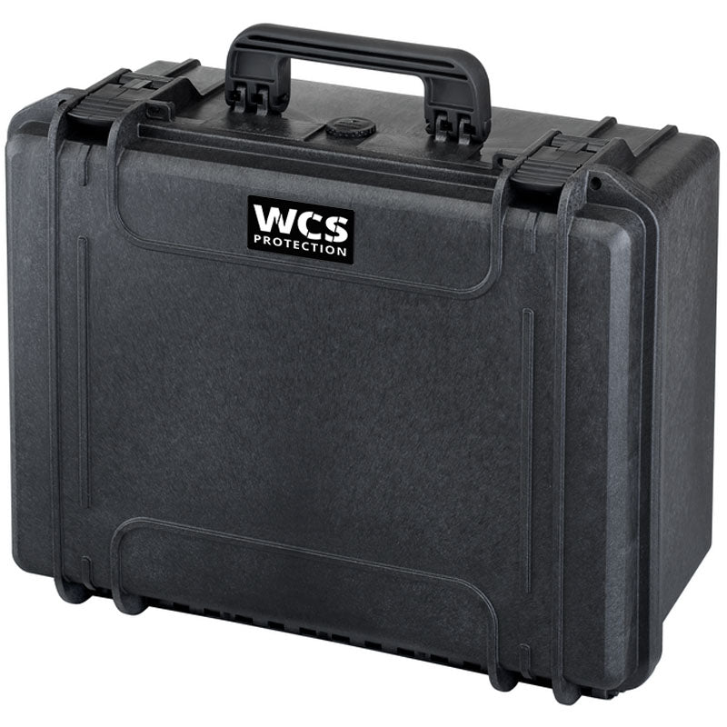 WCS Protection 465H220 Valise noir avec mousse