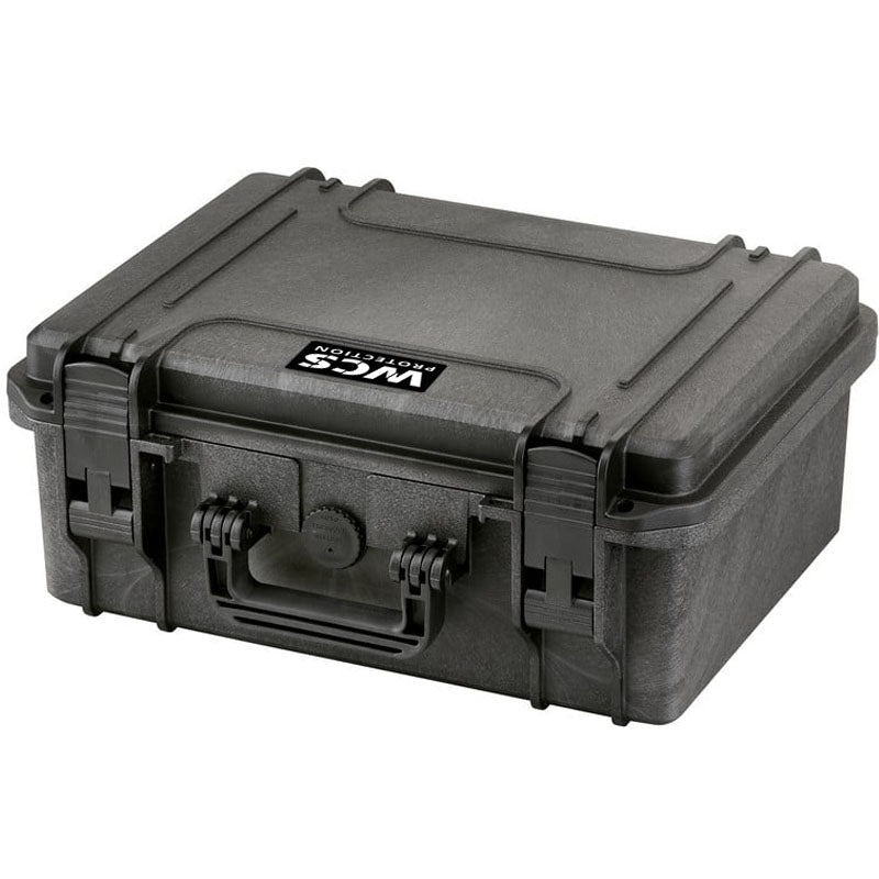 WCS Protection 465H220 Valise noir avec mousse