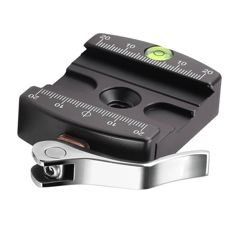 Leofoto LR-50 Quick Release Clamp + NP-50 Schnellwechselplatte