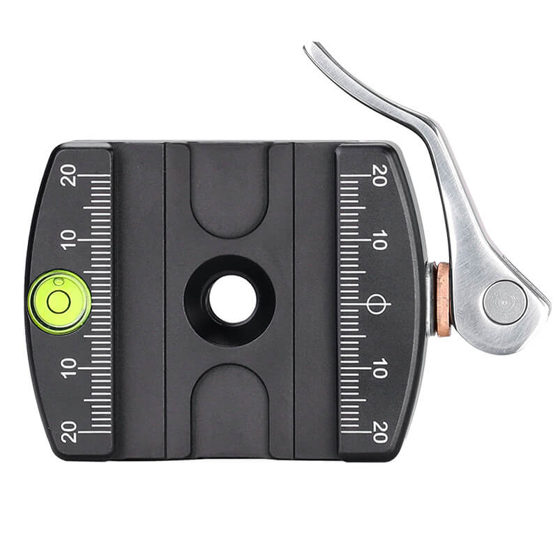Leofoto LR-50 Quick Release Clamp + NP-50 Schnellwechselplatte