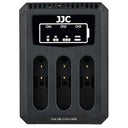 JJC DCH-DB110 USB Dual BatteryCharger (für Ricoh DB-110/ Olympus LI-90BCanon LP-E8)