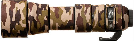 easyCover Lens Oak for Sigma 150-600mm f/5-6.3 DG OS HSM C Brown Camouflage
