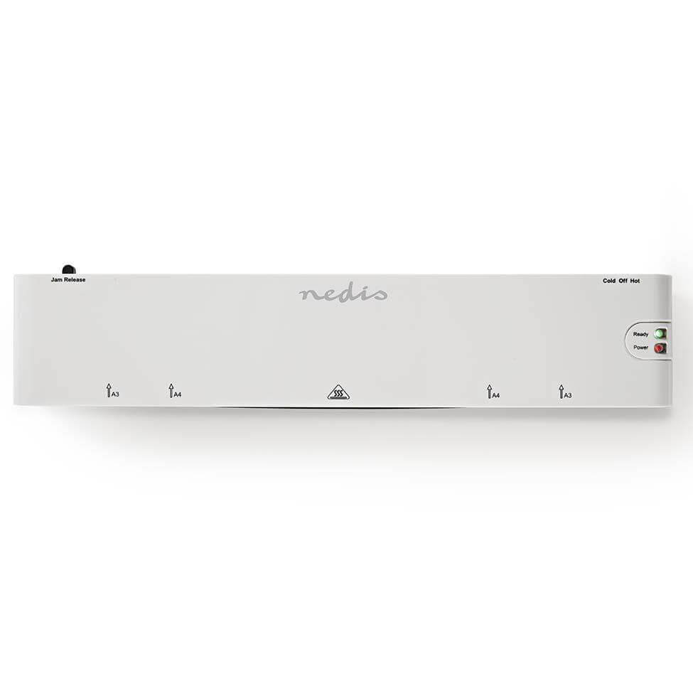 Nedis Machine à Plastifier Chaude et Froide, A3, 300mm / min