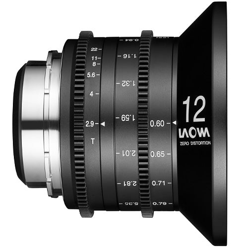 Laowa 12mm T/2.9 ZERO-D Cine Objektiv für Canon EF