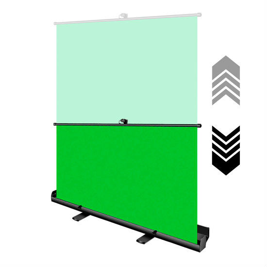 Bresser Rollup Hintergrund Grün 150x200cm