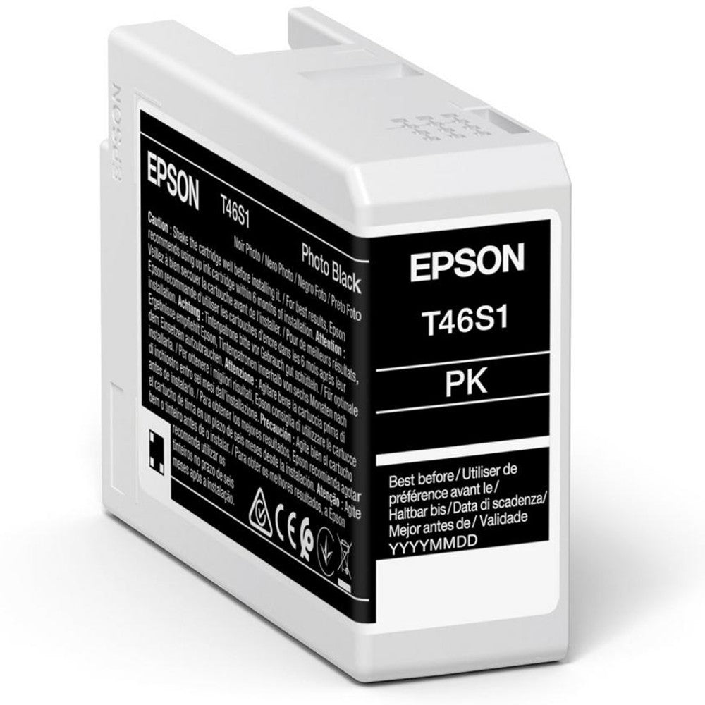 Epson Singlepack Photo Noir T46S1 UltraChrome Pro 10 Ink 25ml