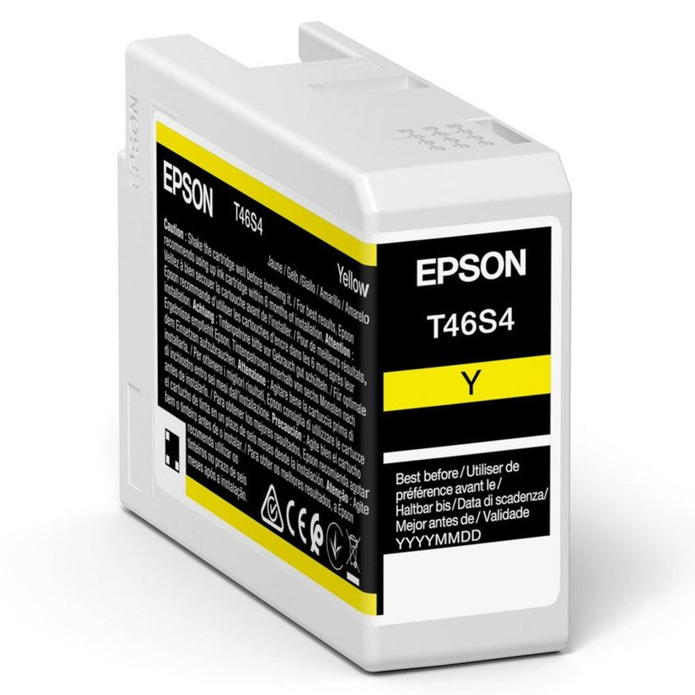 Epson Singlepack Jaune T46S4 UltraChrome Pro 10 Ink 25ml
