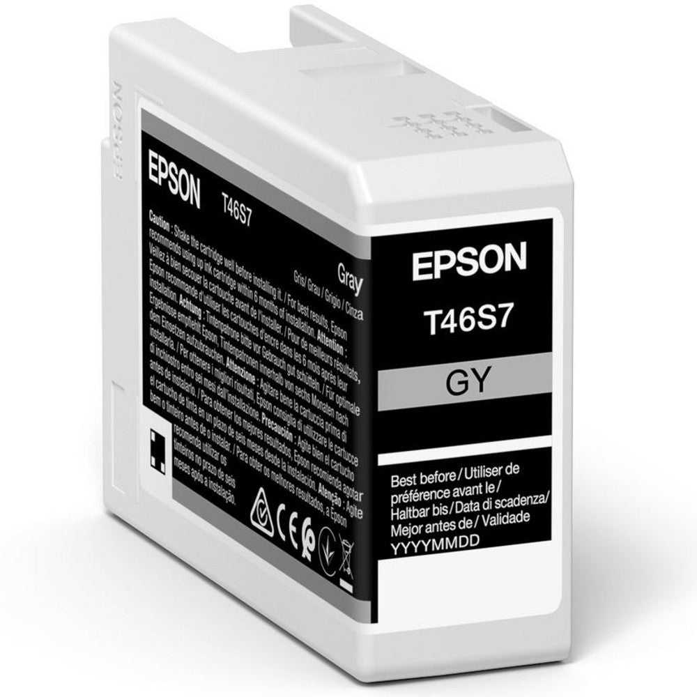 Epson Singlepack Gris T46S7 UltraChrome Pro 10 Ink 25ml