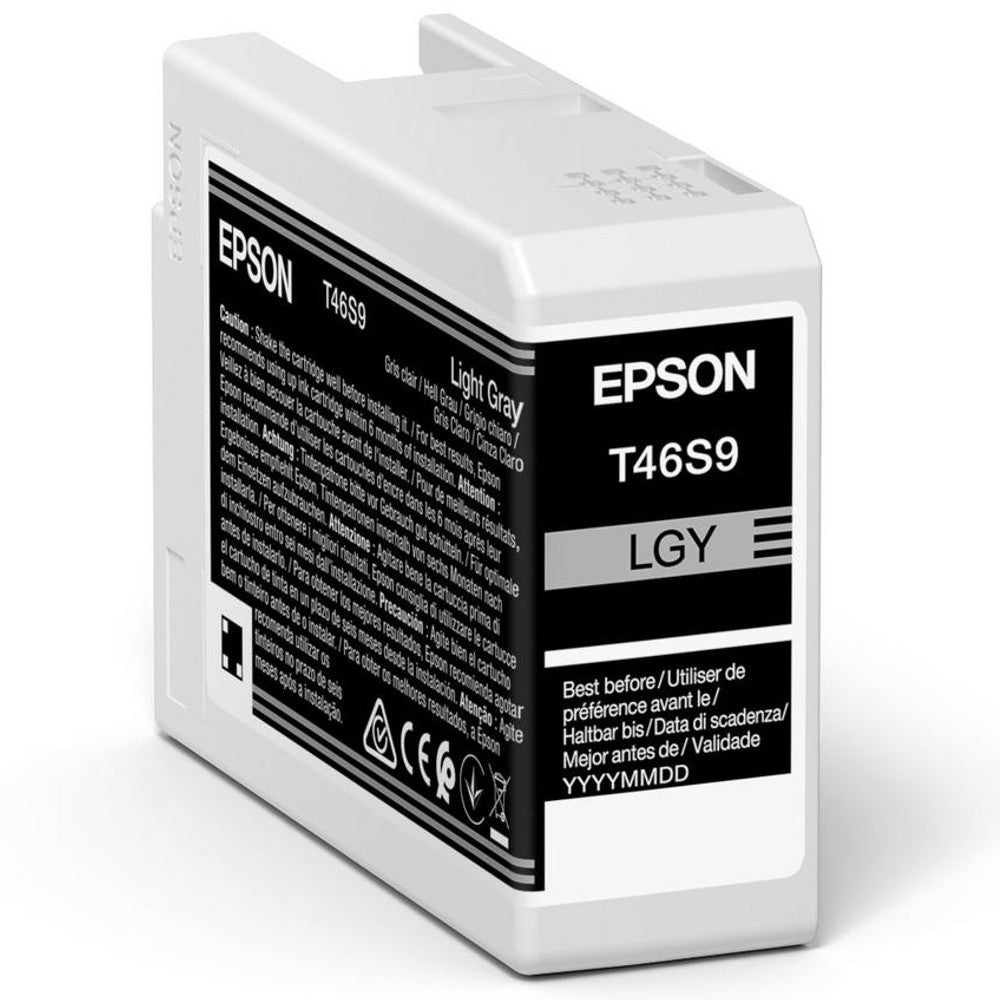 Epson Singlepack Gris Clair T46S9 UltraChrome Pro 10 Encre 25ml