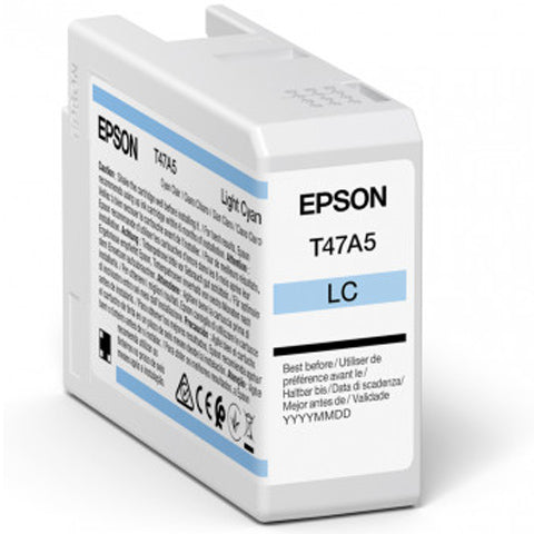 Epson Singlepack Light Cyan T47A5 UltraChrome Pro 10 ink 50ml