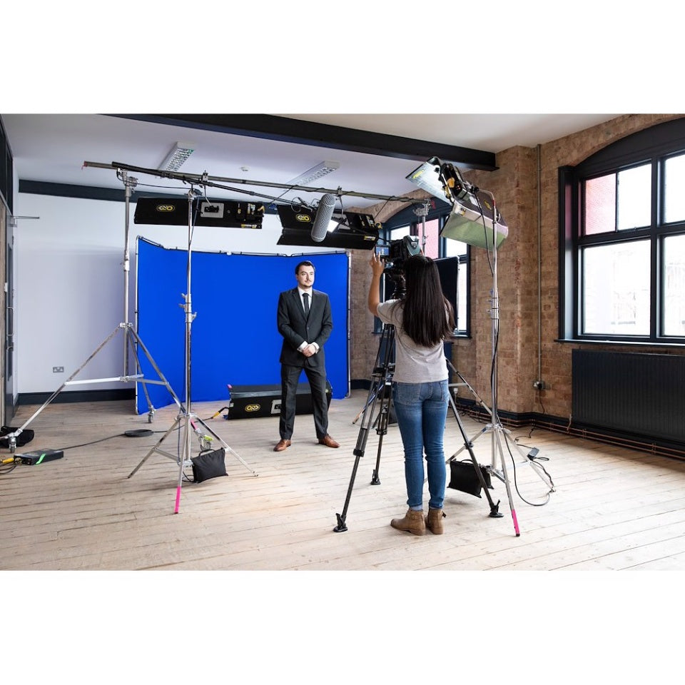 Lastolite Panorama-Hintergrund 400 cm Chromakey Blau