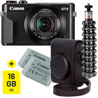 CANON PowerShot G7 X MK II Compact Camera Vlogger Kit Outlet