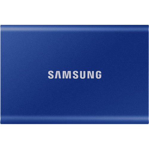 Samsung T7 Tactile 2TB USB 3.2 Gen.2 SSD Portable Bleu (10Gbps)