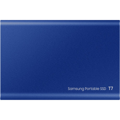 Samsung T7 Tactile 2TB USB 3.2 Gen.2 SSD Portable Bleu (10Gbps)