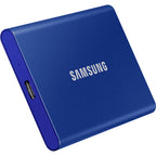 Samsung T7 Tactile 2TB USB 3.2 Gen.2 SSD Portable Bleu (10Gbps)