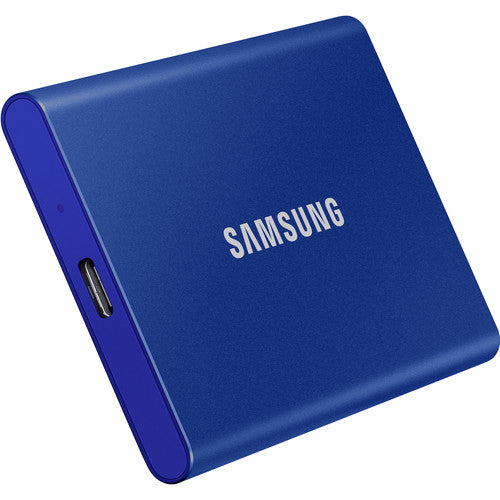 Samsung T7 Tactile 2TB USB 3.2 Gen.2 SSD Portable Bleu (10Gbps)