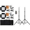 DLP-1000 Bi-Color LED Flächenleuchten Set